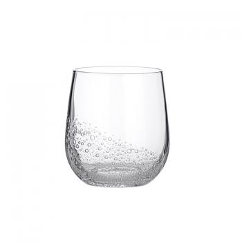 Trinkglas `Bubble` Glas
