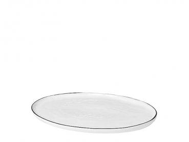 Platte Oval "Salt" Porzellan - Broste Copenhagen