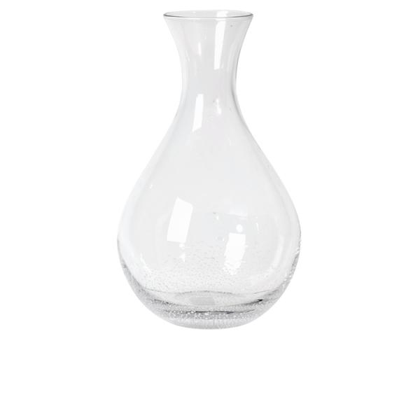 Karaffe `Bubble` Glas Mundgeblasen Clear Broste Copenhagen